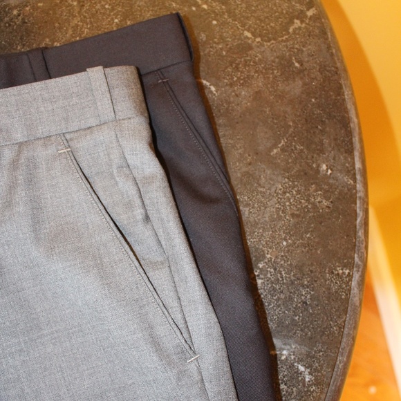 2 pair of dress pants Custom Tailored by Ernesto of Philadelphia  36x40 - Picture 4 of 5